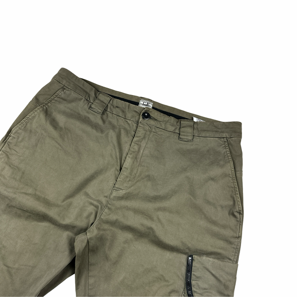 CP Company Khaki Regular Fit Cargo Trousers - XXL