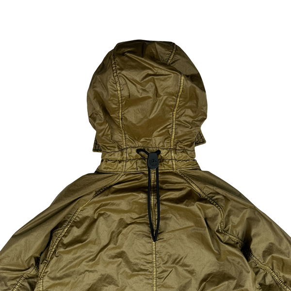 Stone Island 2018 Brown Lamy Flock Multipocket Jacket - Medium