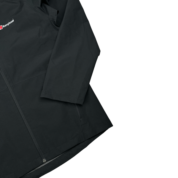Berghaus Black Gore-tex Lightweight Hooded Raincoat - Small