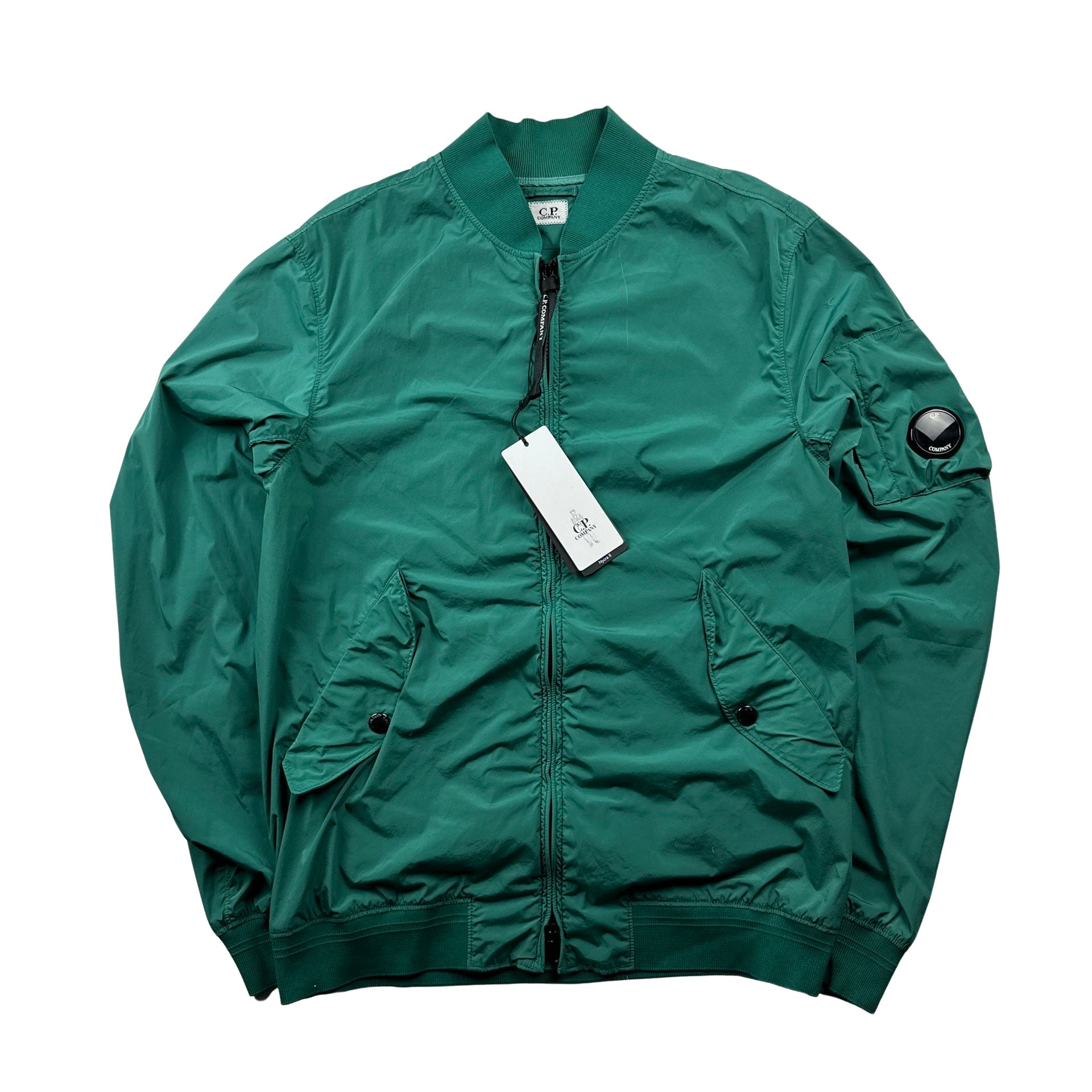 CP Company Pine Green Nycra-R Bomber Jacket - Large – Mat's