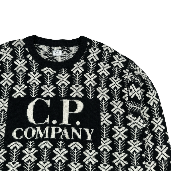 CP Company Vintage Style Patterned Knit - XXL