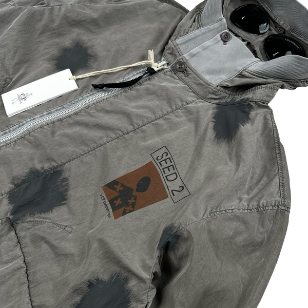 CP Company Eco Chrome-R Seed 2 Painted Goggle Jacket - Large