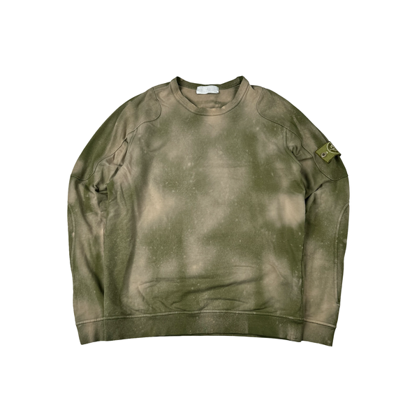 Stone Island 2018 Custom Dyed Ghost Crewneck Jumper - Medium