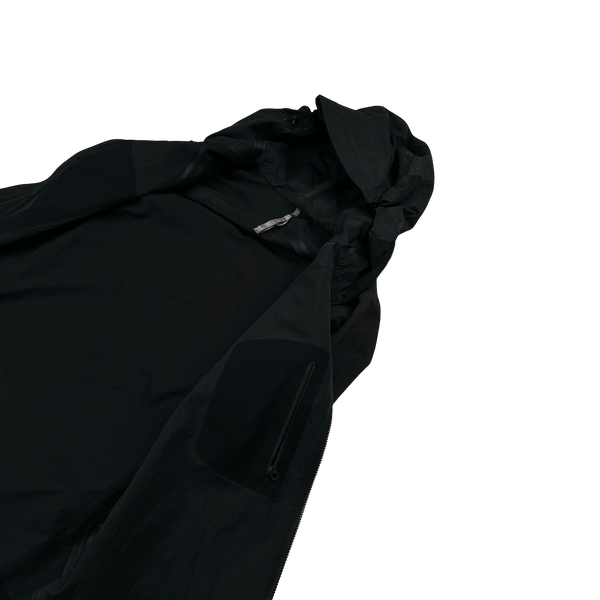 Arcteryx Black Veilance Zipped Hooded Jacket - Medium