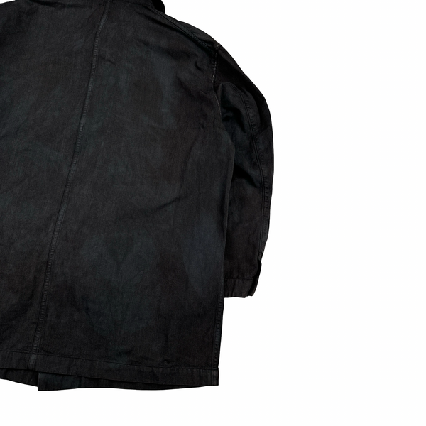 Stone Island 1999 Vintage Cotton Collared Jacket - Medium