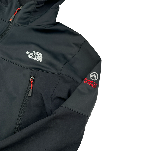 North Face Black Summit Series Soft Shell Jacket - Medium