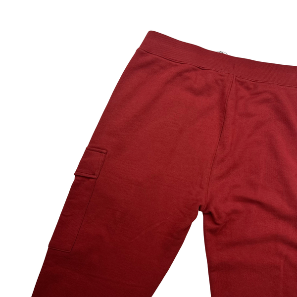 CP Company Burgundy Cotton Tracksuit Set - Medium