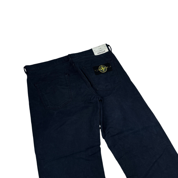 Stone Island 2012 Navy Denim RE Trousers - 34"