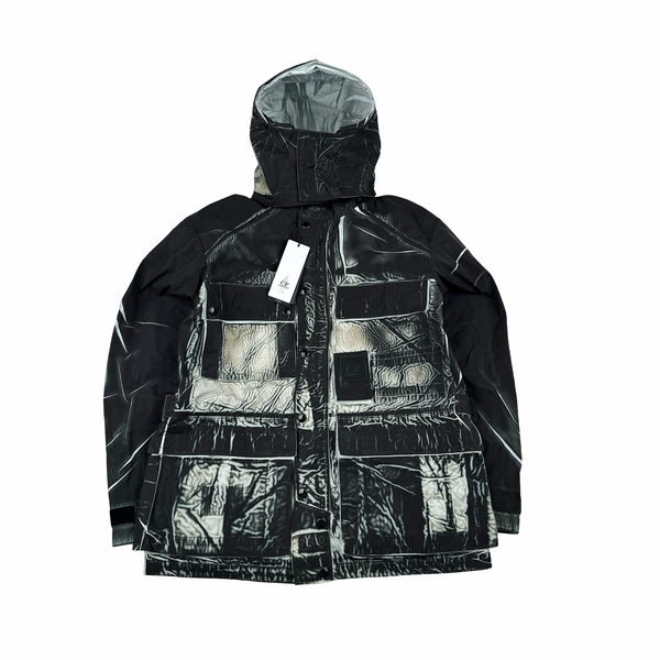 CP Company Dark Tracery Lens Viewer Hooded Jacket - Large