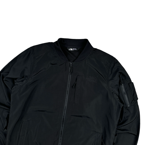 North Face Black Bomber Arm Pocket Lightweight Jacket - Small