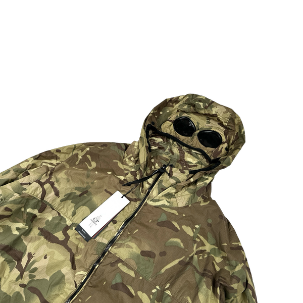 CP Company Re Print Camo Goggle Hooded Jacket - 3XL