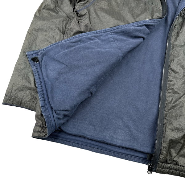 Stone Island 1994 Vintage Green Edge Badge Nylon Zipped Jacket - XL