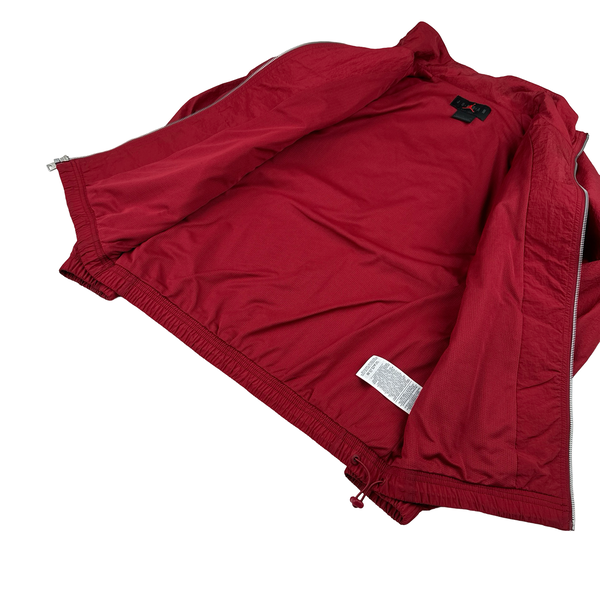 Jordan Lightweight Spellout Hooded Zipped Jacket - Small
