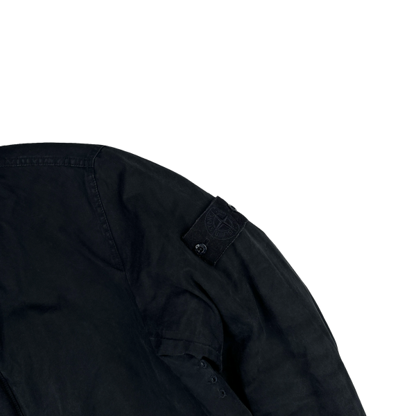 Stone Island 2018 Navy Soft Shell R Jacket - Small