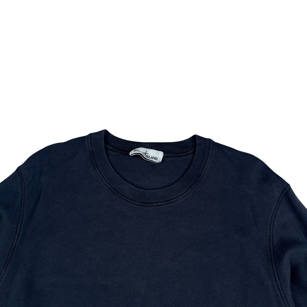 Stone Island 2021 Navy Crewneck Sweatshirt Jumper - XL