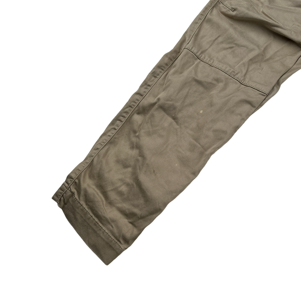 CP Company Tan Ergonomic Fit Cargo Trousers - Small