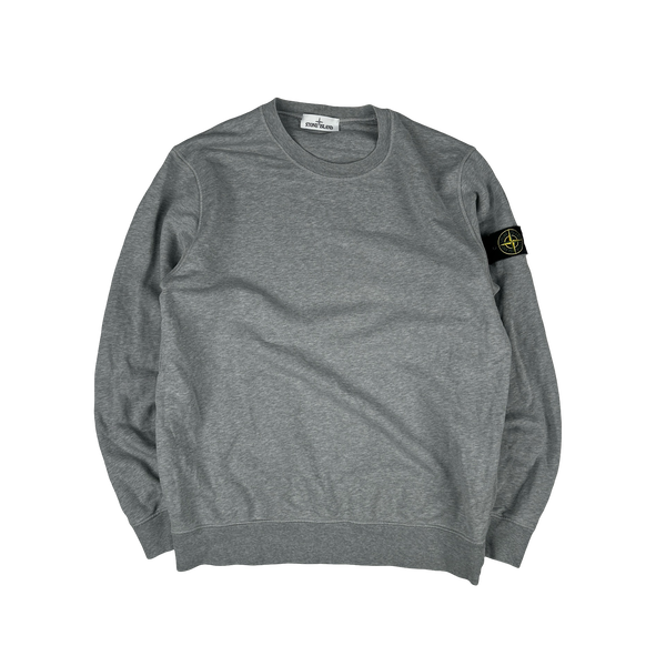 Stone Island 2021 Grey Crewneck Pullover Jumper - XXL
