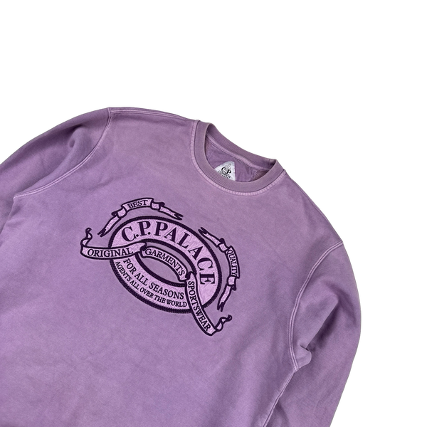 CP Company x Palace Purple Sweatshirt - Small