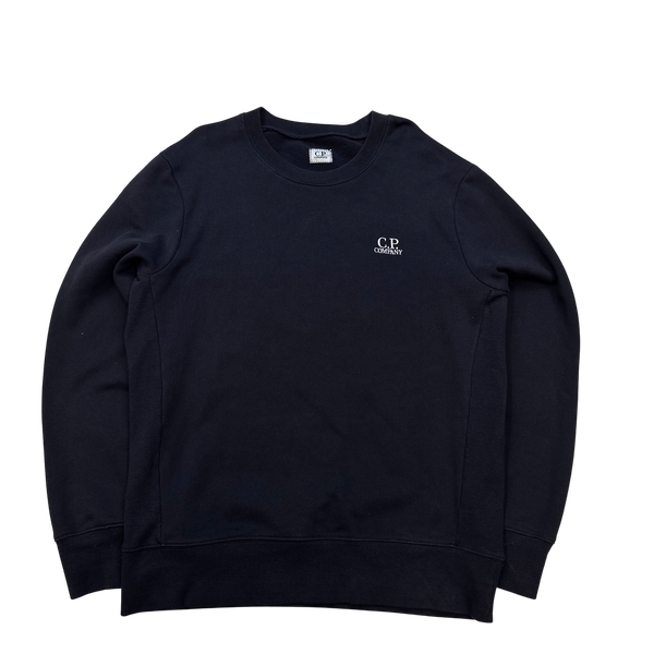 CP Company Navy Spellout Jumper - Large