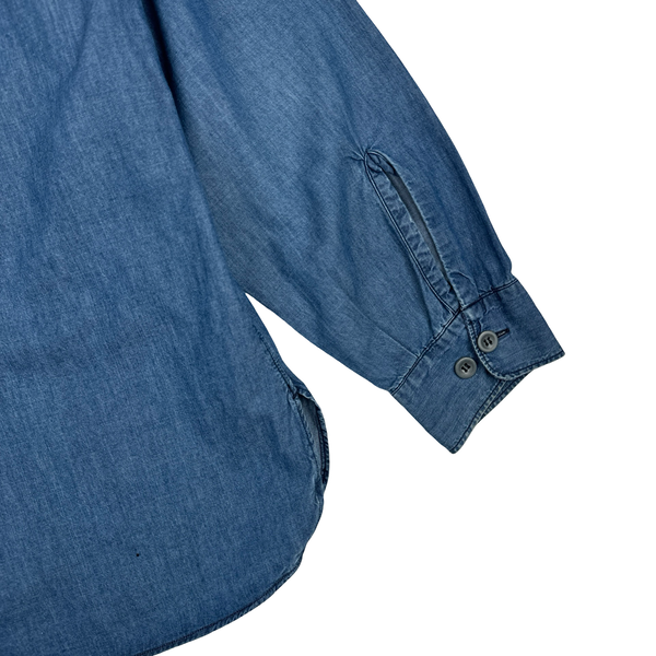 CP Company Vintage Button Down Cotton Long sleeve Shirt - Large