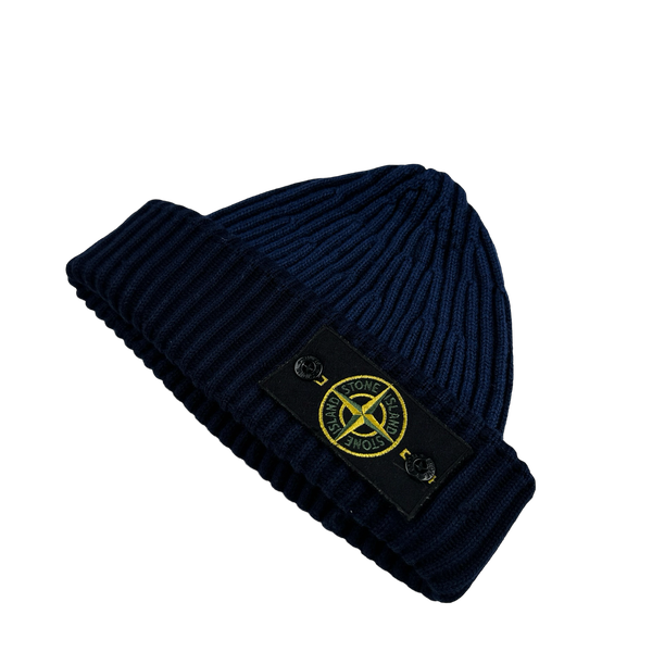 Stone Island 2012 Two Tone Blue Beanie