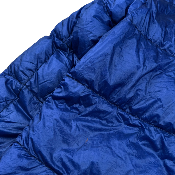 Stone Island 2012 Blue Garment Dyed Puffer Jacket - Medium