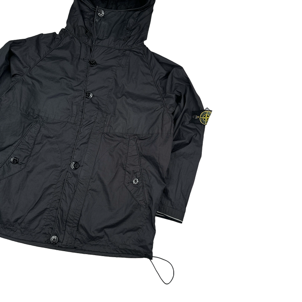 Stone Island Vintage AW2000 Mesh Badge Hooded Jacket - Large