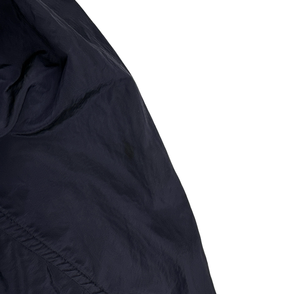 Stone Island 2018 Navy Nylon Metal Hooded Smock - Medium