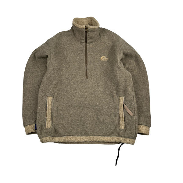 Lowe Alpine Alutian Brown Heavyweight Fleece Jumper - Small