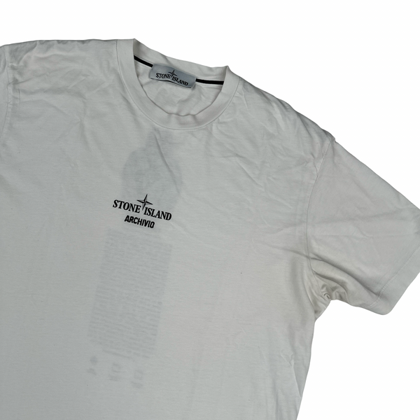Stone Island 2014 Tela Stela Archivo Short Sleeve T Shirt - Medium