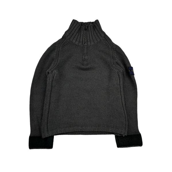 Stone Island 2002 Vintage Wool High Neck Pullover - XS
