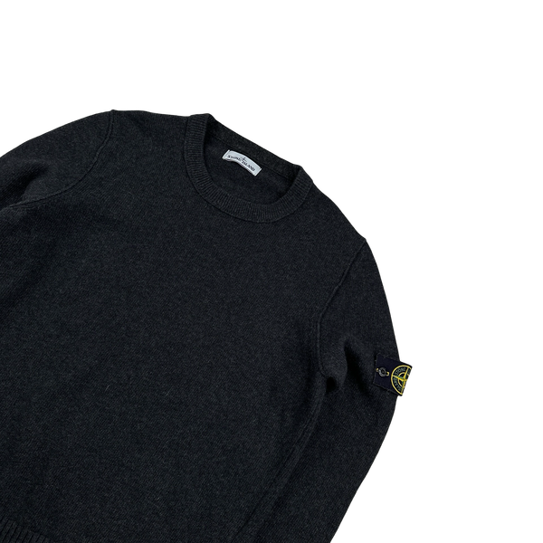 Stone Island 2016 Charcoal Knitted Jumper - XL