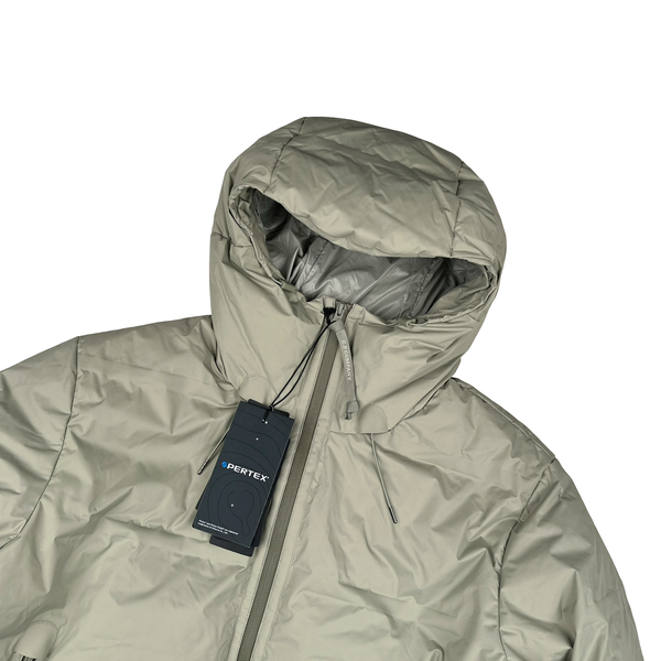 CP Company Metropolis Cream Baffled Primaloft Down Filled Jacket - XL
