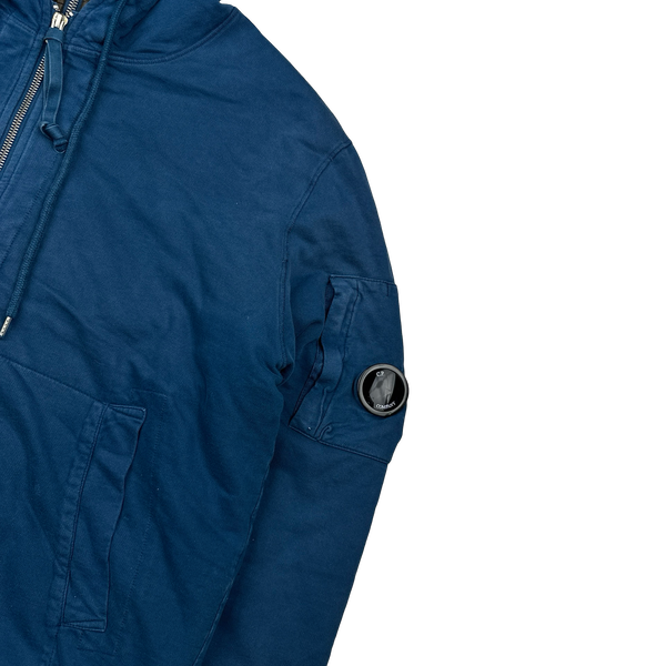 CP Company Cotton Quilted Double Lined Double Zip Jacket - XL