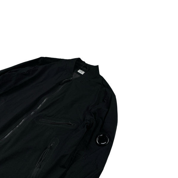 CP Company Black Pro Tek Bomber Jacket - Medium