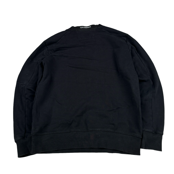 CP Company Wool Lens View Crewneck Jumper - Medium