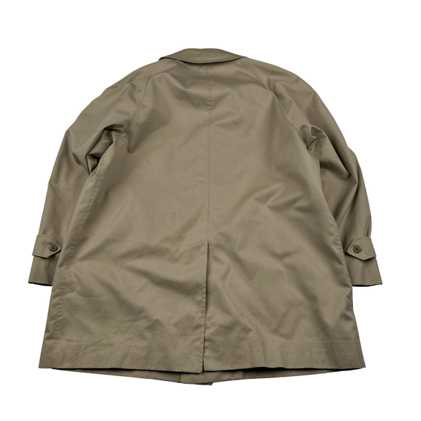 Burberry Nova Check Lined Tan Trench Coat - XXL