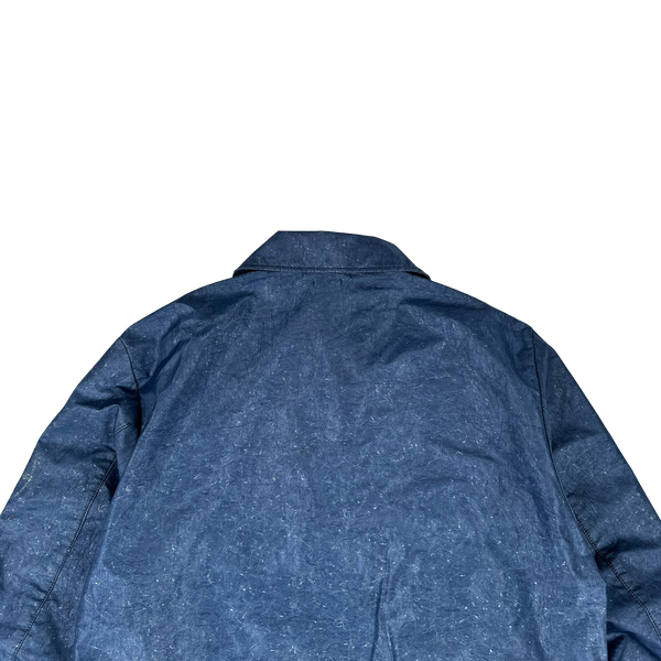 Stone Island 2001 Paul Harvey Laminated Webbing Coach Jacket - Large