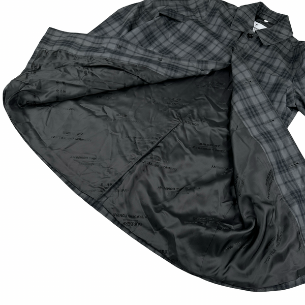Burberry x Pop Trading Grey Check Reflective Two Piece Cargo