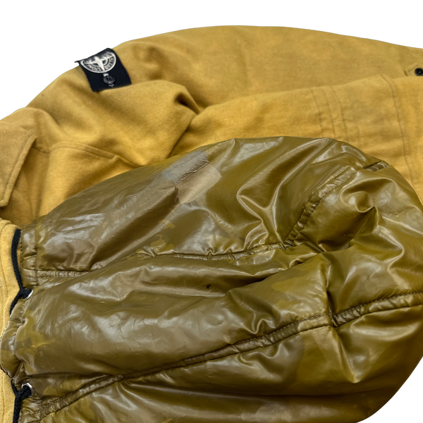 Stone Island 2014 Ice Wool Blend Down Jacket - XL