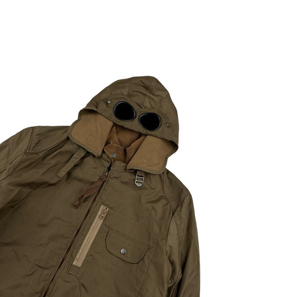 CP Company 2011 Beige Leinster 200 Goggle Jacket - XL