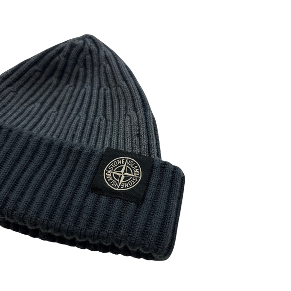 Stone Island 2013 Grey Two Tone Beanie Hat