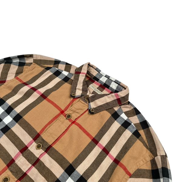 Burberry Nova Check Buttoned Shirt - Medium