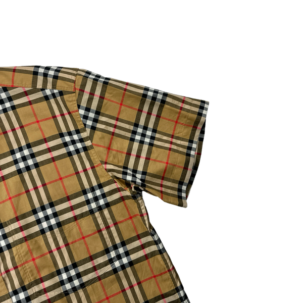 Burberry Nova Check Button Up Shirt - Medium