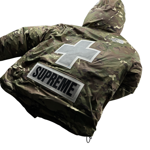 North Face X Supreme 2022 Rescue Mountain Camo Down Filled Puffer Jacket - Medium