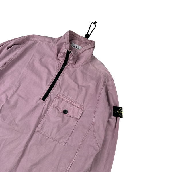 Stone Island 2020 Pink Cotton Smock Pullover - XL