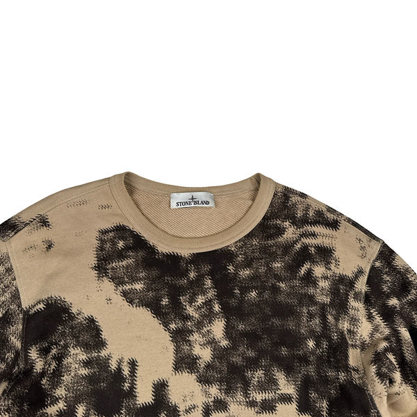 Stone Island 2024 Organic Camouflage Pullover Crewneck - Medium