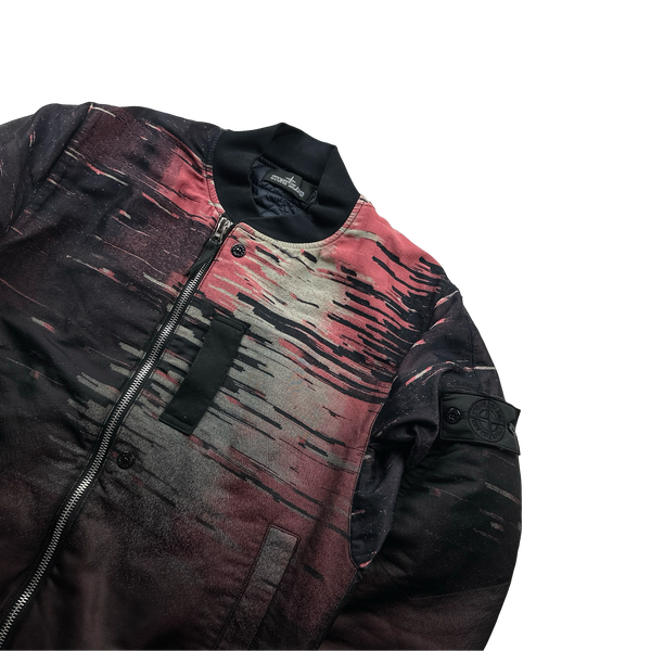 Stone Island 2017 Big Loom Shadow Project Bomber Jacket - Small