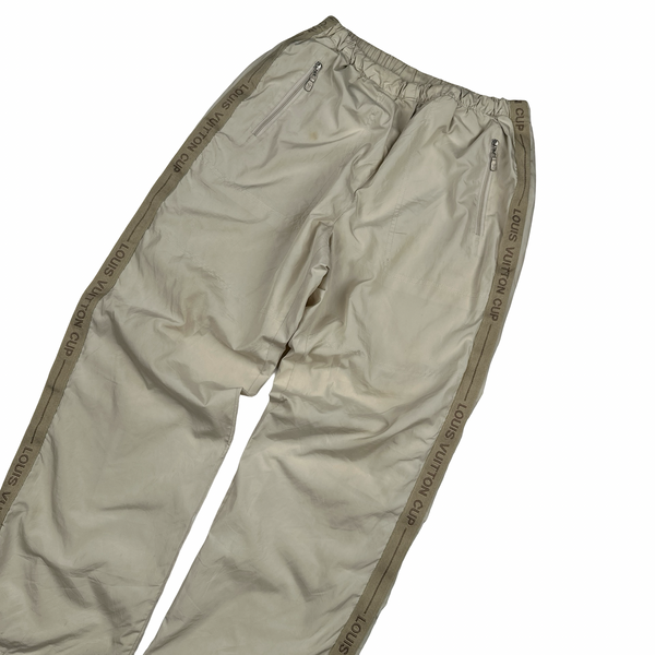 Louis Vuitton Cup Vintage Nylon Spellout Trousers - Small
