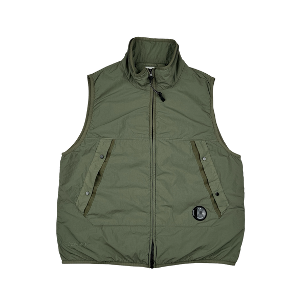 CP Company GDP Polartec Lens Viewer Nylon Gilet - Medium